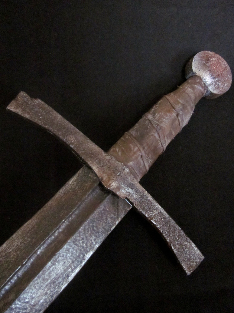 rusty_larp_sword_by_bloodworxsander-d5x9f80